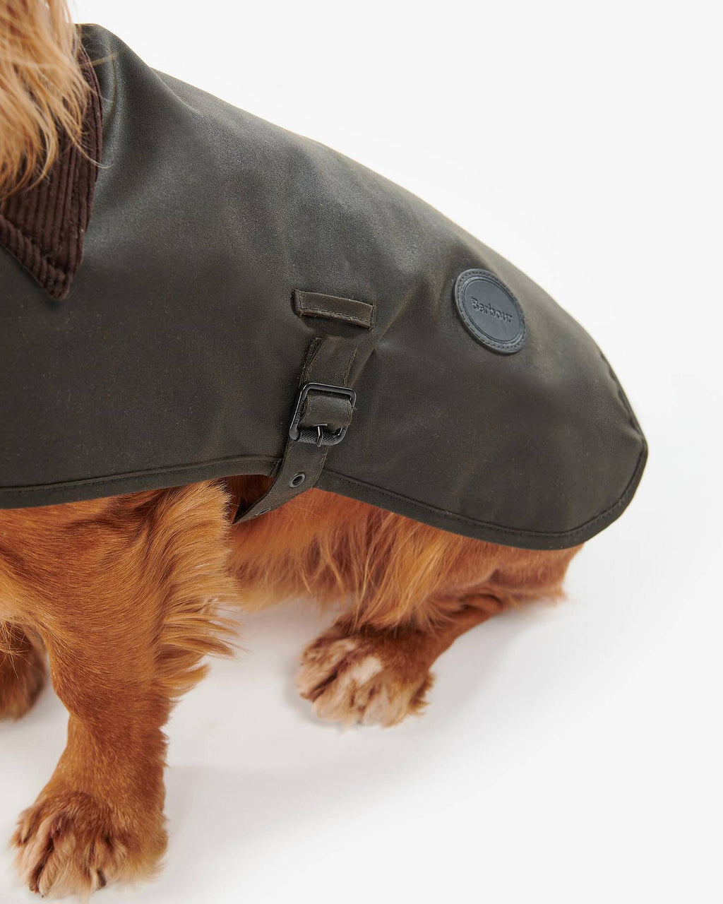 Barbour - Manteau Waxed Dog Coat Olive