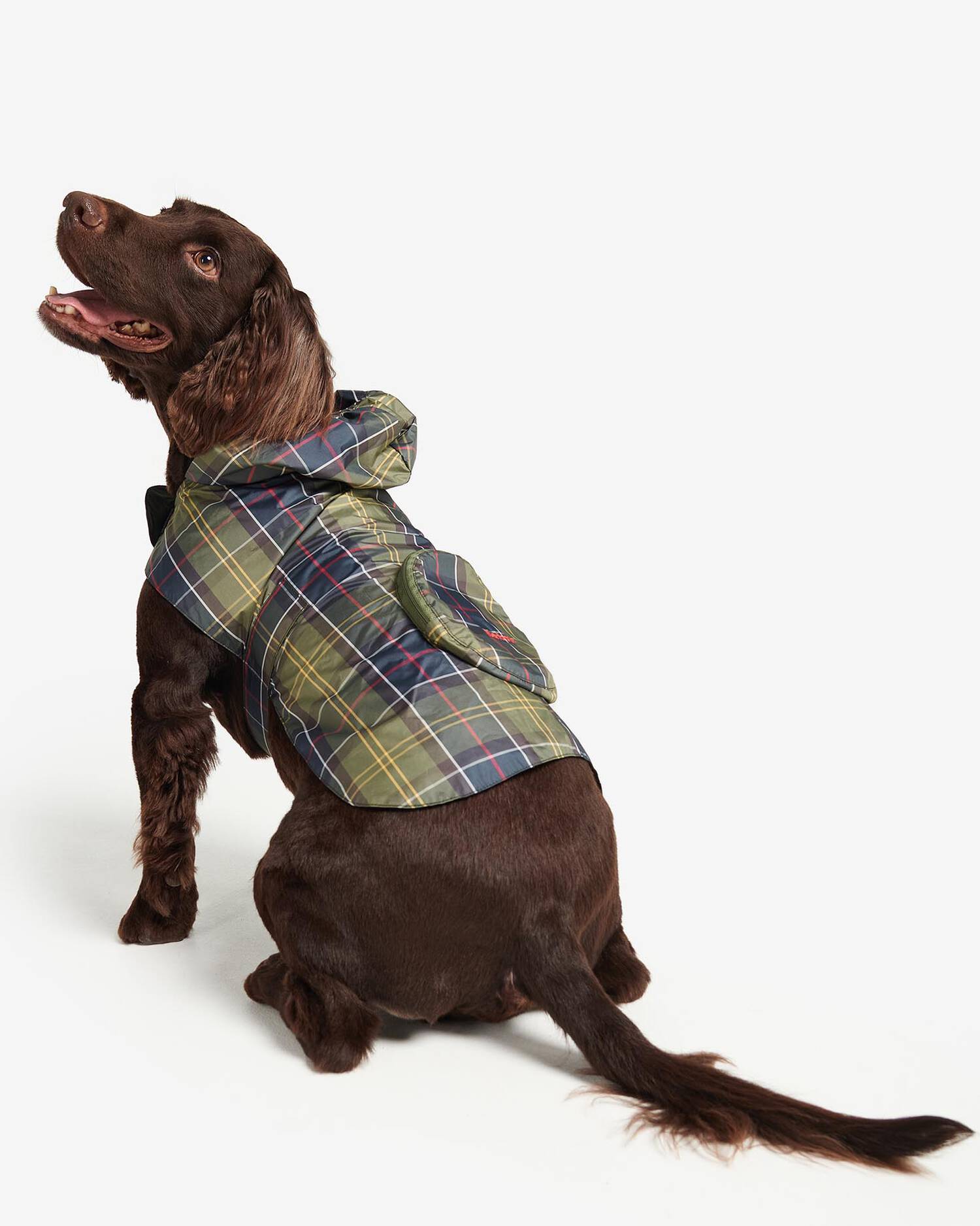 Barbour - Packable Logo Dog Coat Classic Tartan