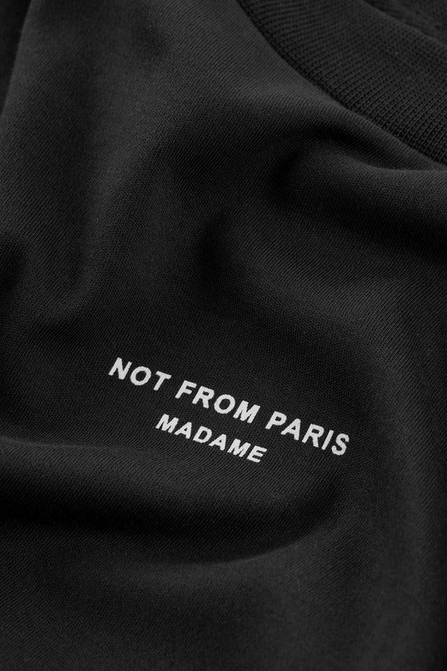 Drôle de Monsieur - Tee-Shirt Slogan Classique Black