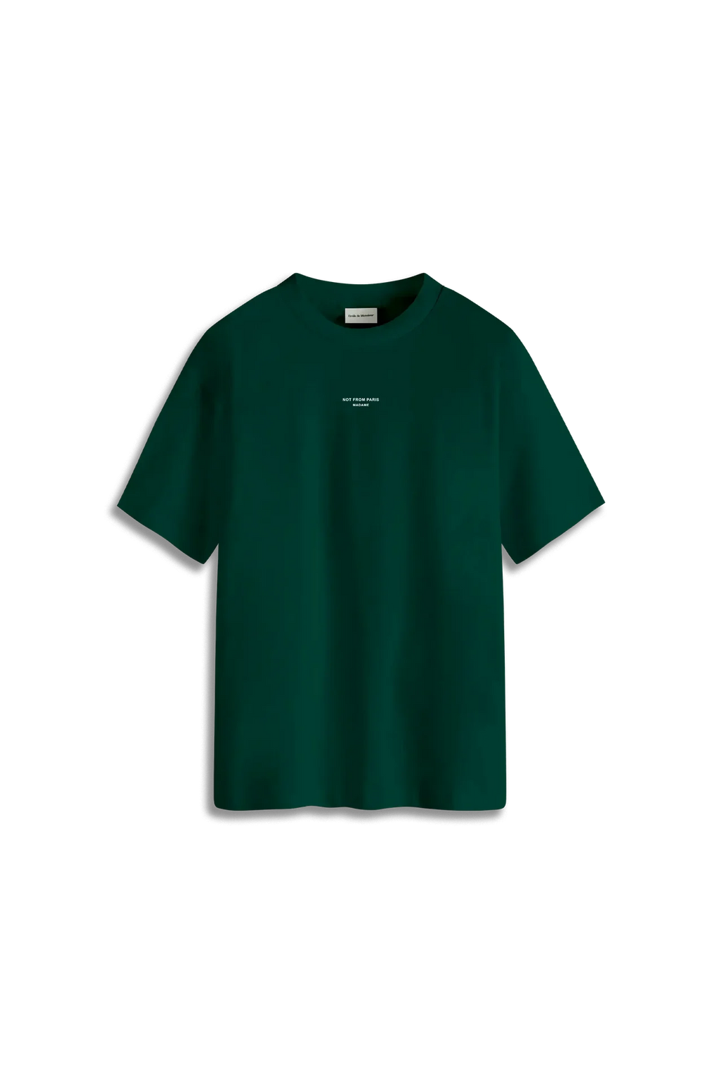 Drôle de Monsieur - Tee-Shirt Slogan Classique Dark Green