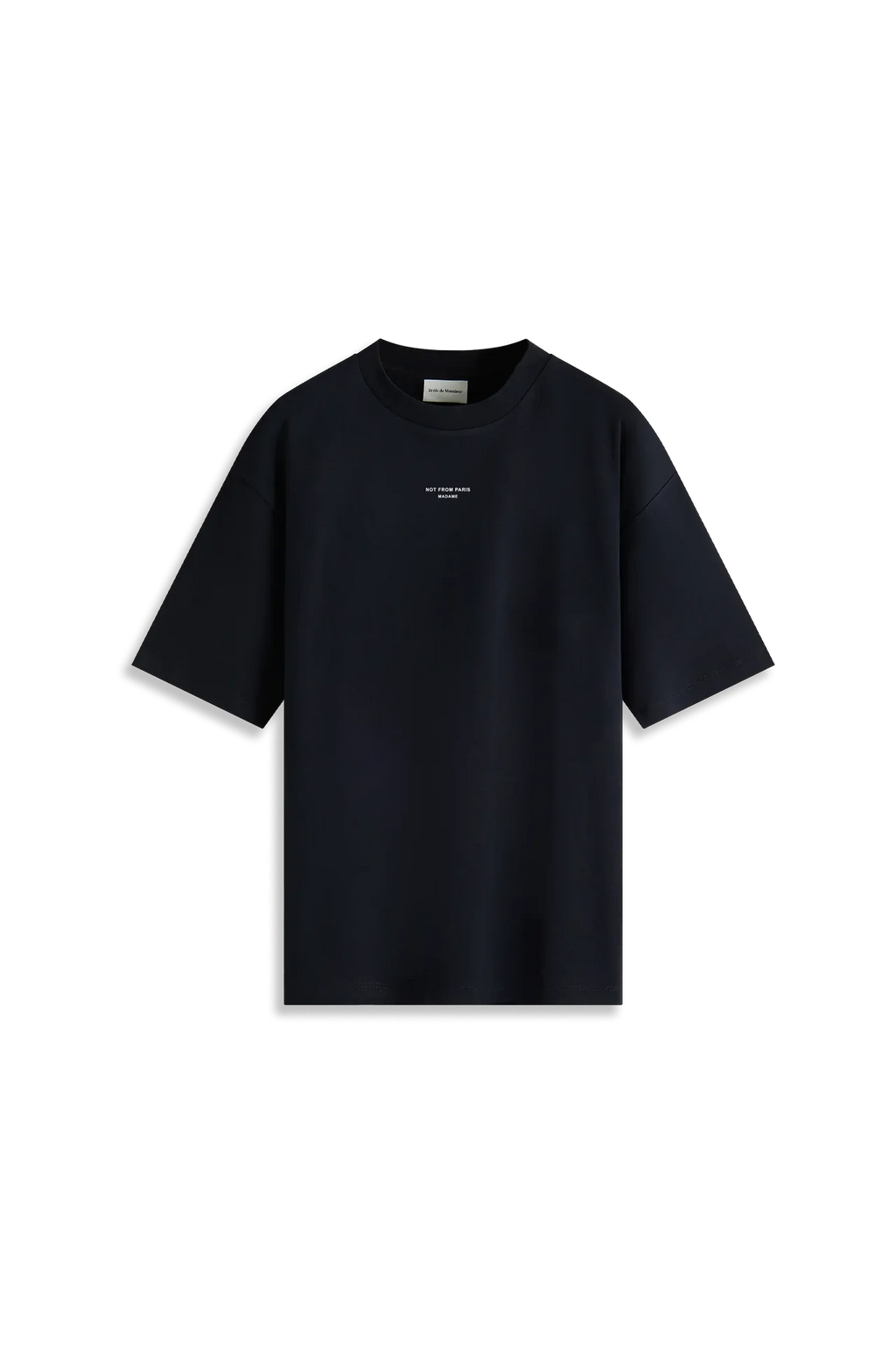 Drôle de Monsieur - Tee-Shirt Slogan Classique Black