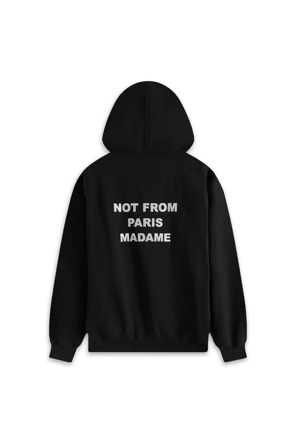 Drôle de Monsieur - Hoodie Slogan Black