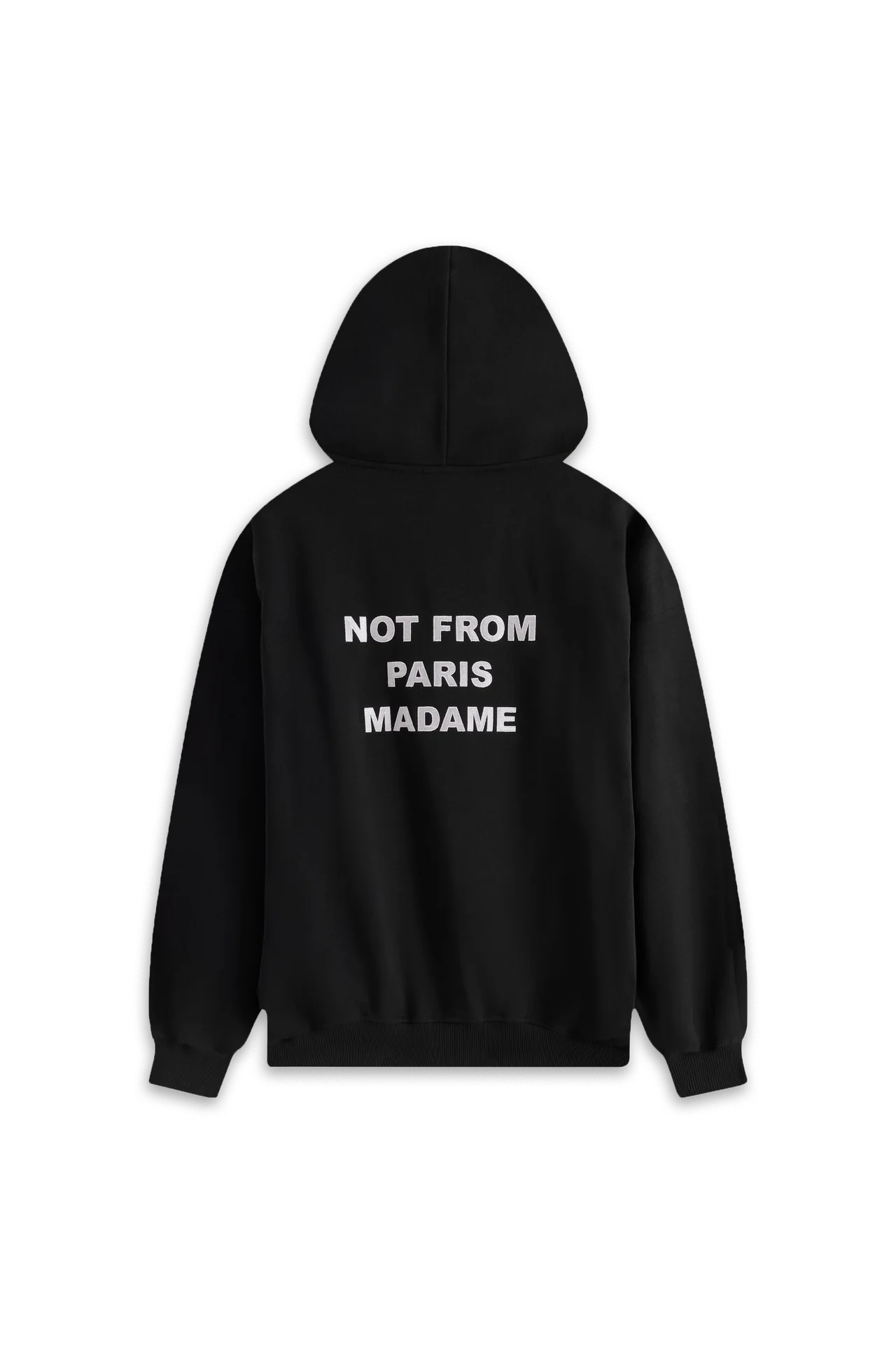 Drôle de Monsieur - Hoodie Slogan Black