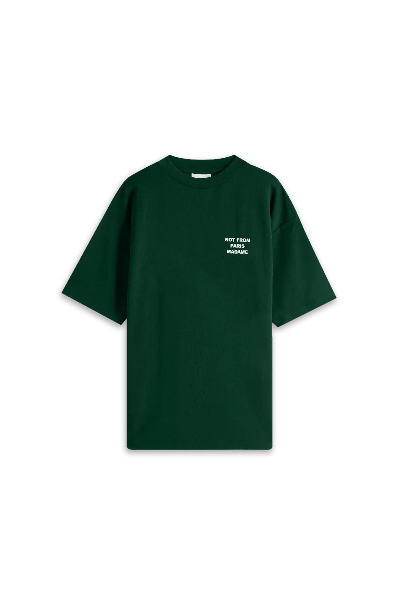 Drôle de Monsieur - Tee-Shirt Slogan Dark Green