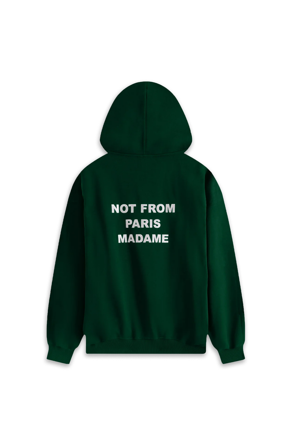 Drôle de Monsieur - Hoodie Slogan Dark Green