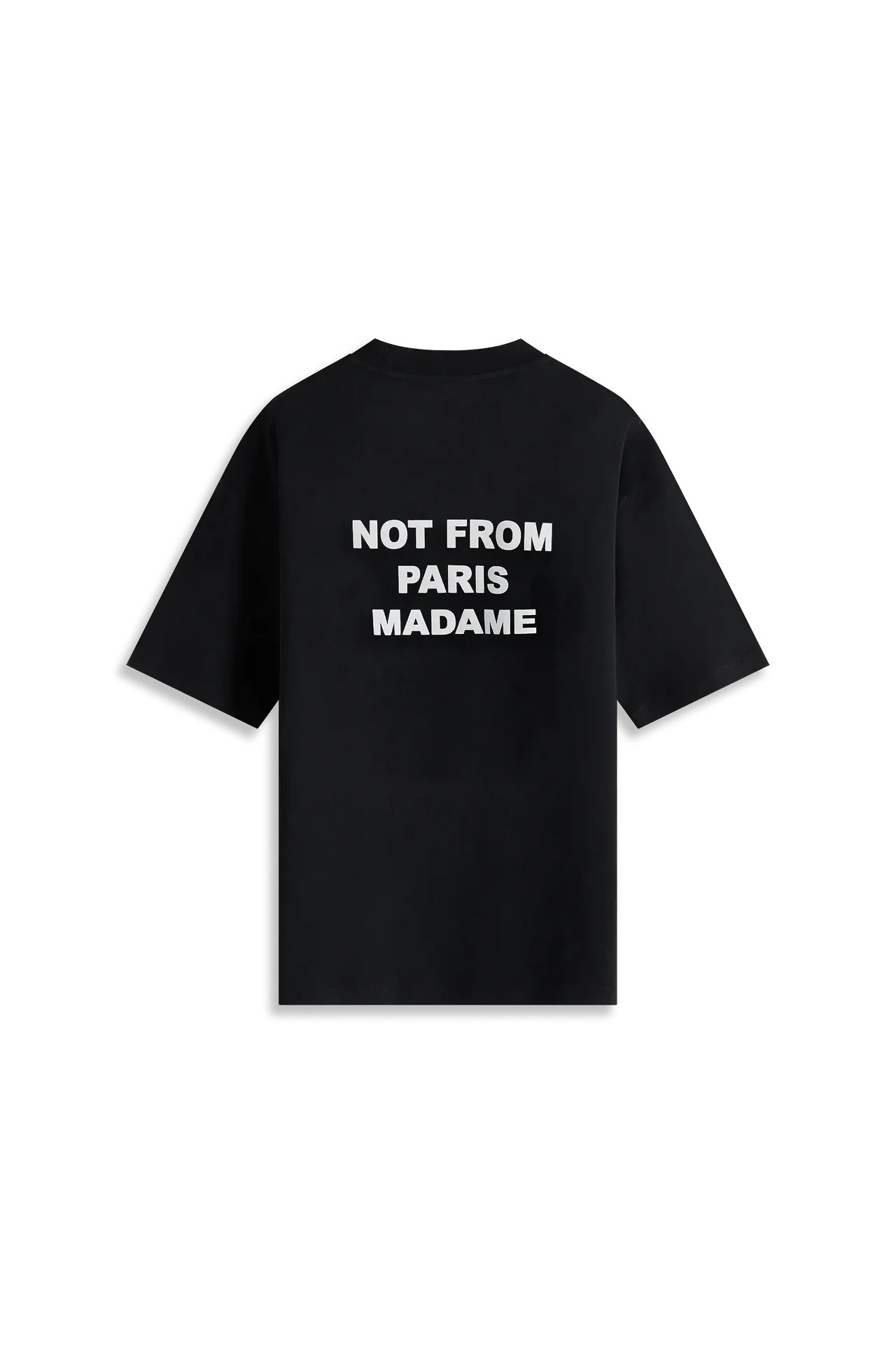 Drôle de Monsieur - Tee-Shirt Slogan Black