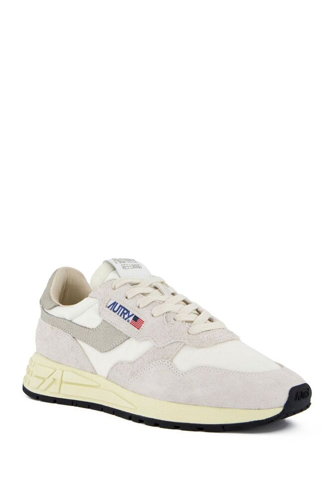 AUTRY - Basket Reelwind en nylon et daim beige