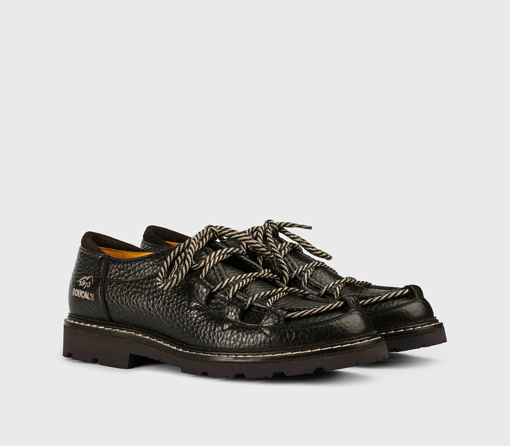 DOUCAL'S - Chaussure à lacets bèlvédère brun foncé