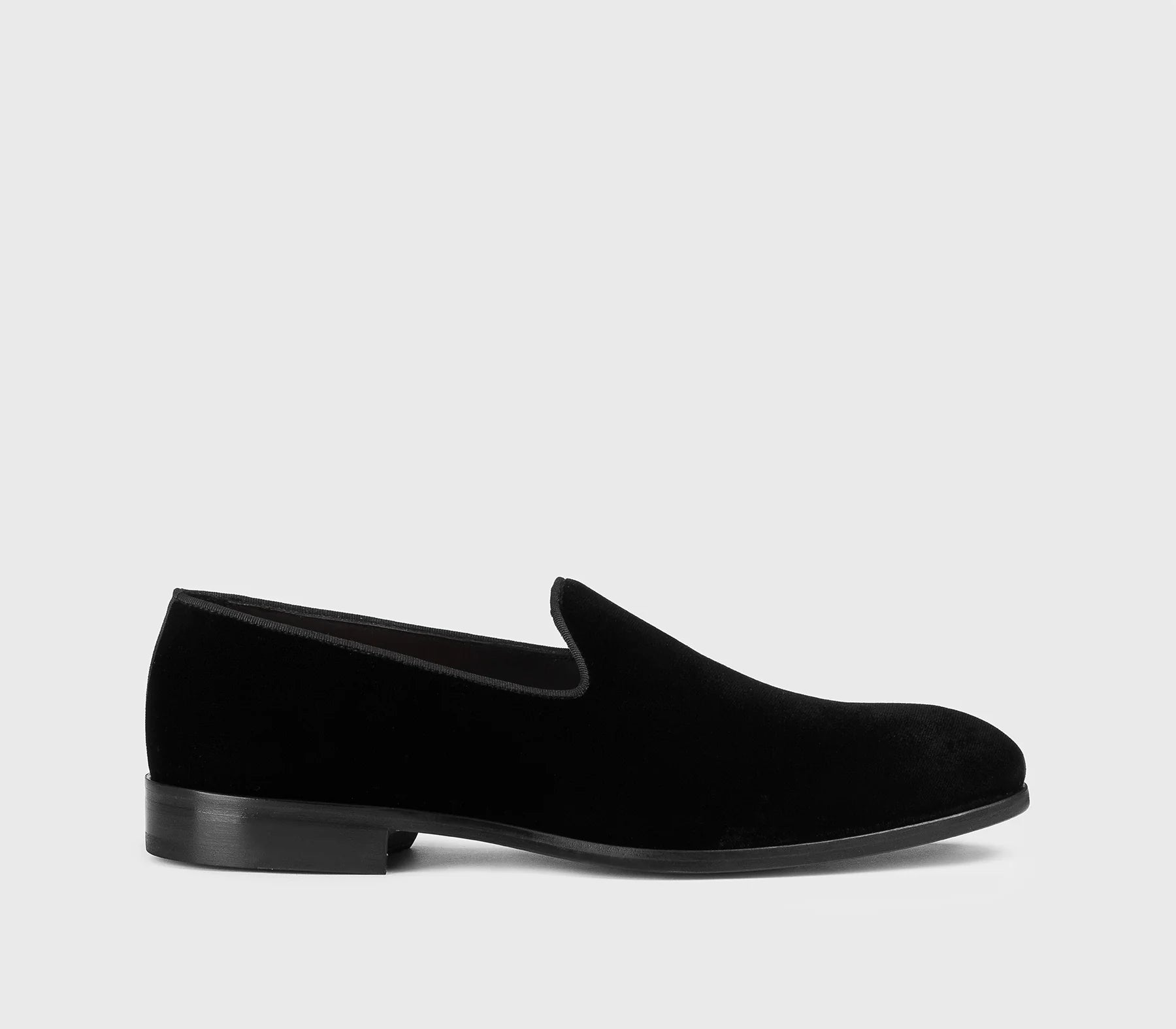 DOUCAL'S - Mocassin en velours noir