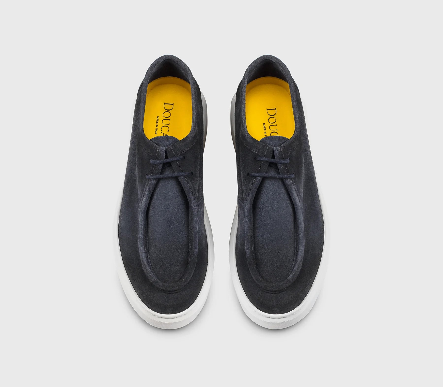 DOUCAL'S - Chaussure à lacet deux oeillets Bleu Nuit