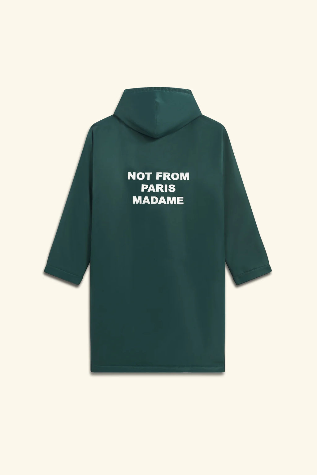 Drôle de Monsieur - Parka Slogan Dark Green