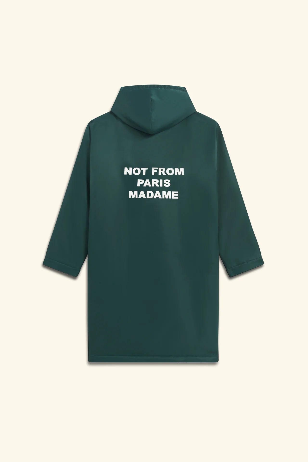 Drôle de Monsieur - Parka Slogan Dark Green