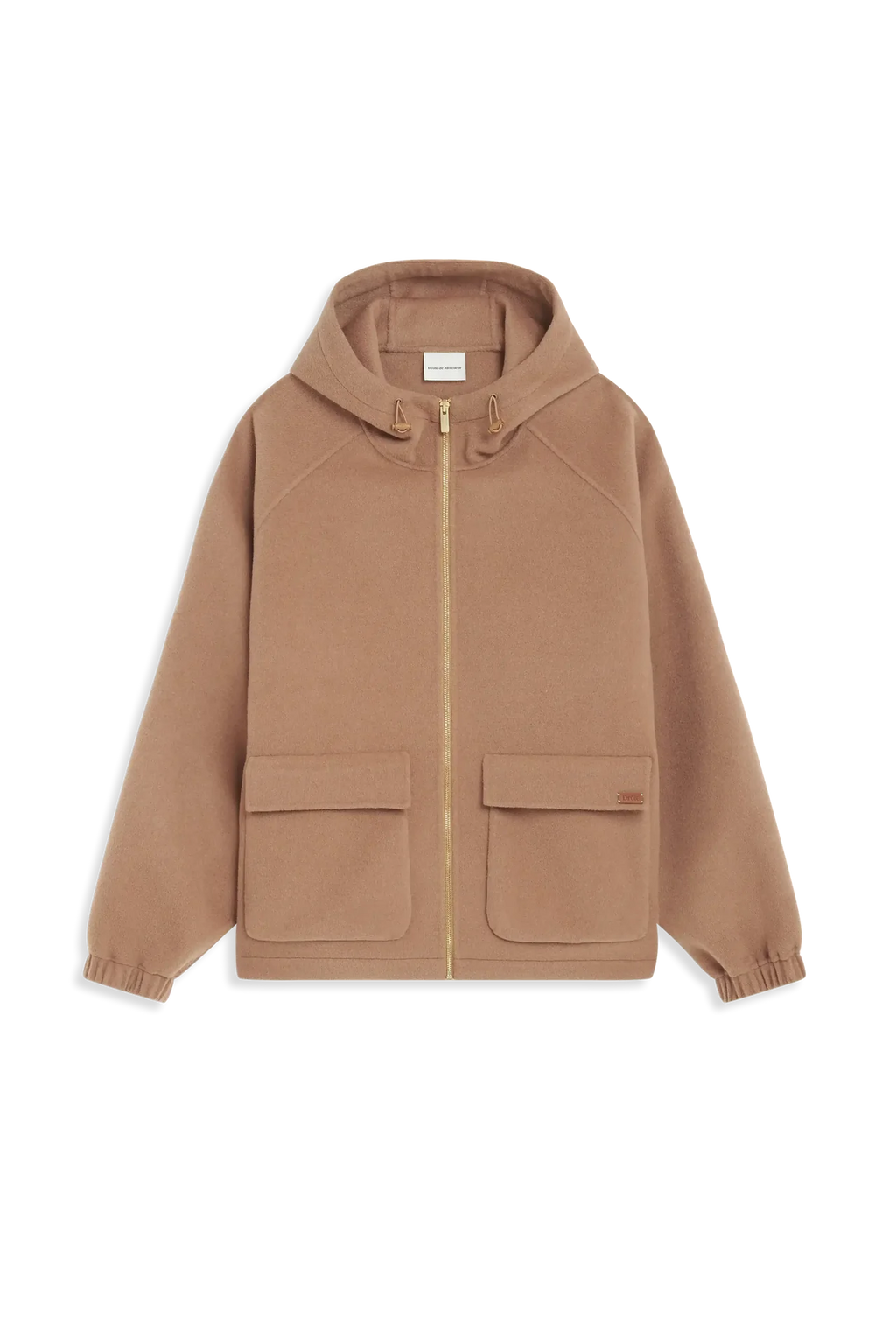 Drôle de Monsieur - Veste à Capuche Laine Camel