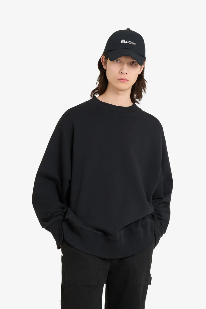 Etudes Studio - Sweatshirt Relax crewneck Noir