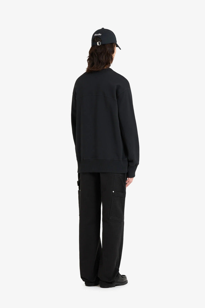 Etudes Studio - Sweatshirt Relax crewneck Noir