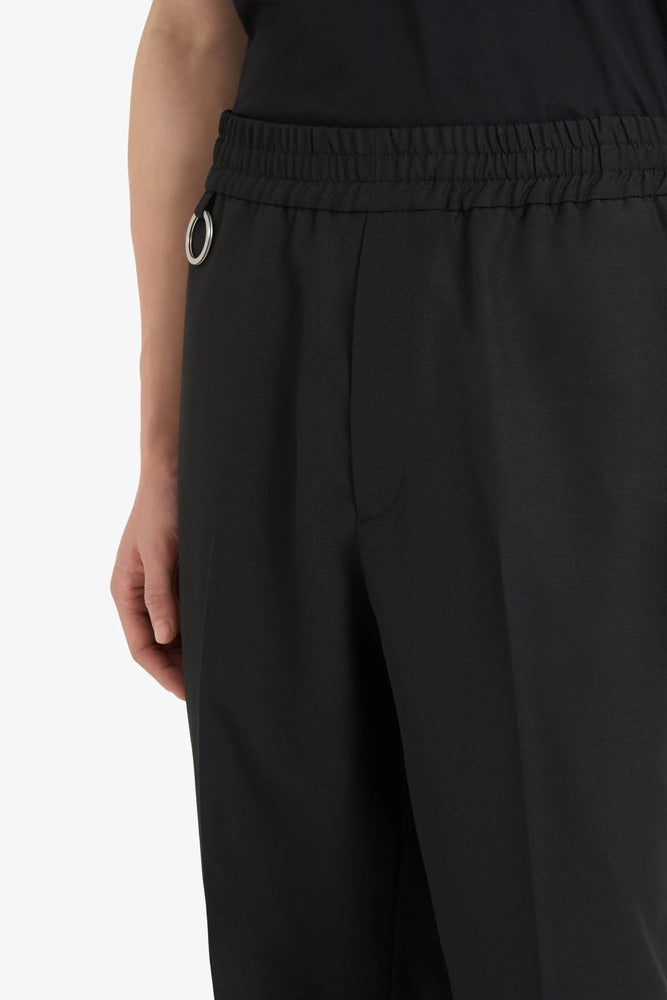 Etudes Studio - Pantalon wool tapered suit noir