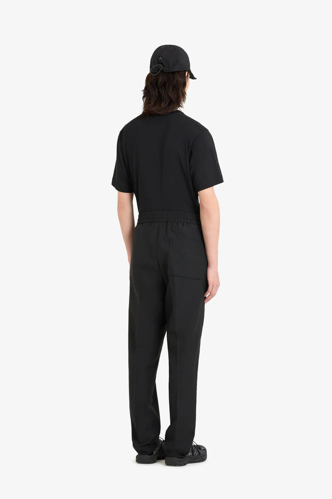 Etudes Studio - Pantalon wool tapered suit noir