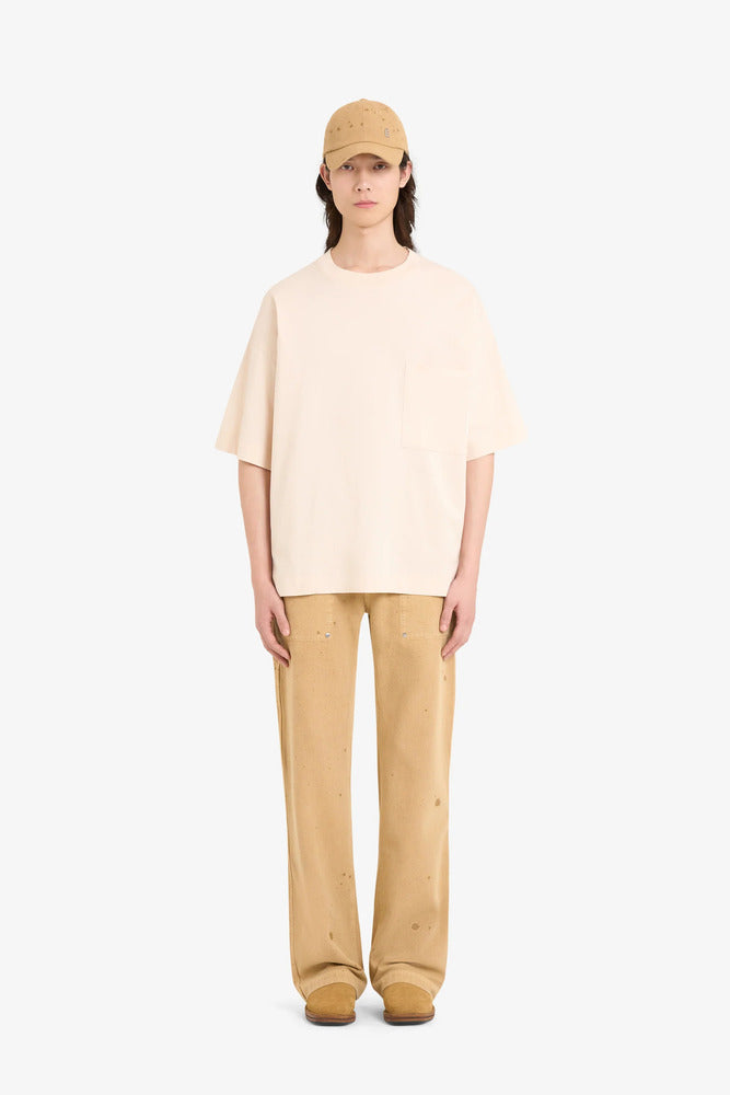 Etudes Studio - T-shirt Oversize pocket E Blush