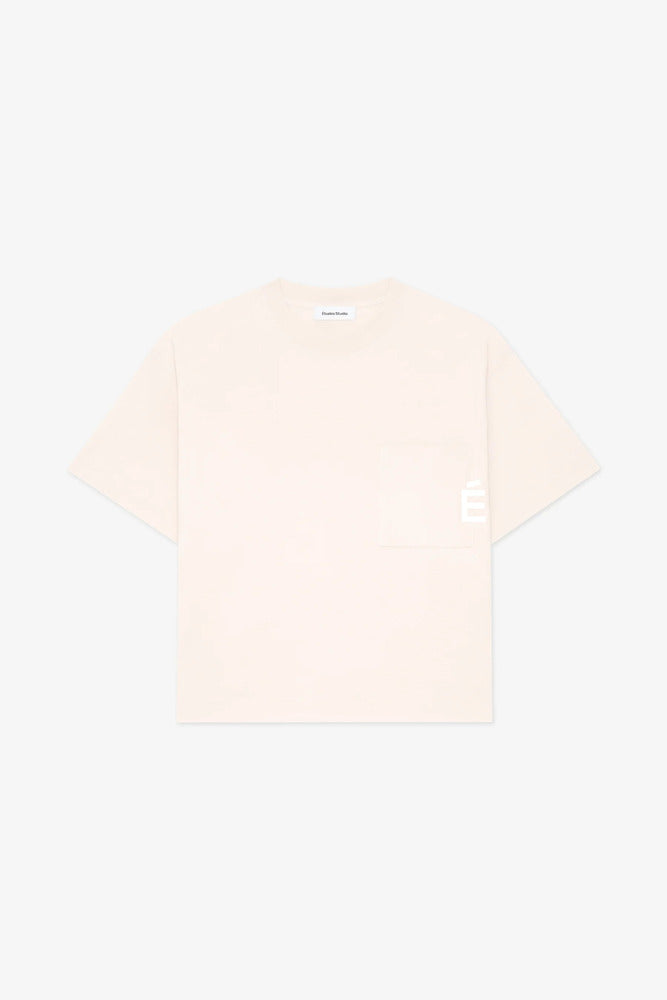 Etudes Studio - T-shirt Oversize pocket E Blush