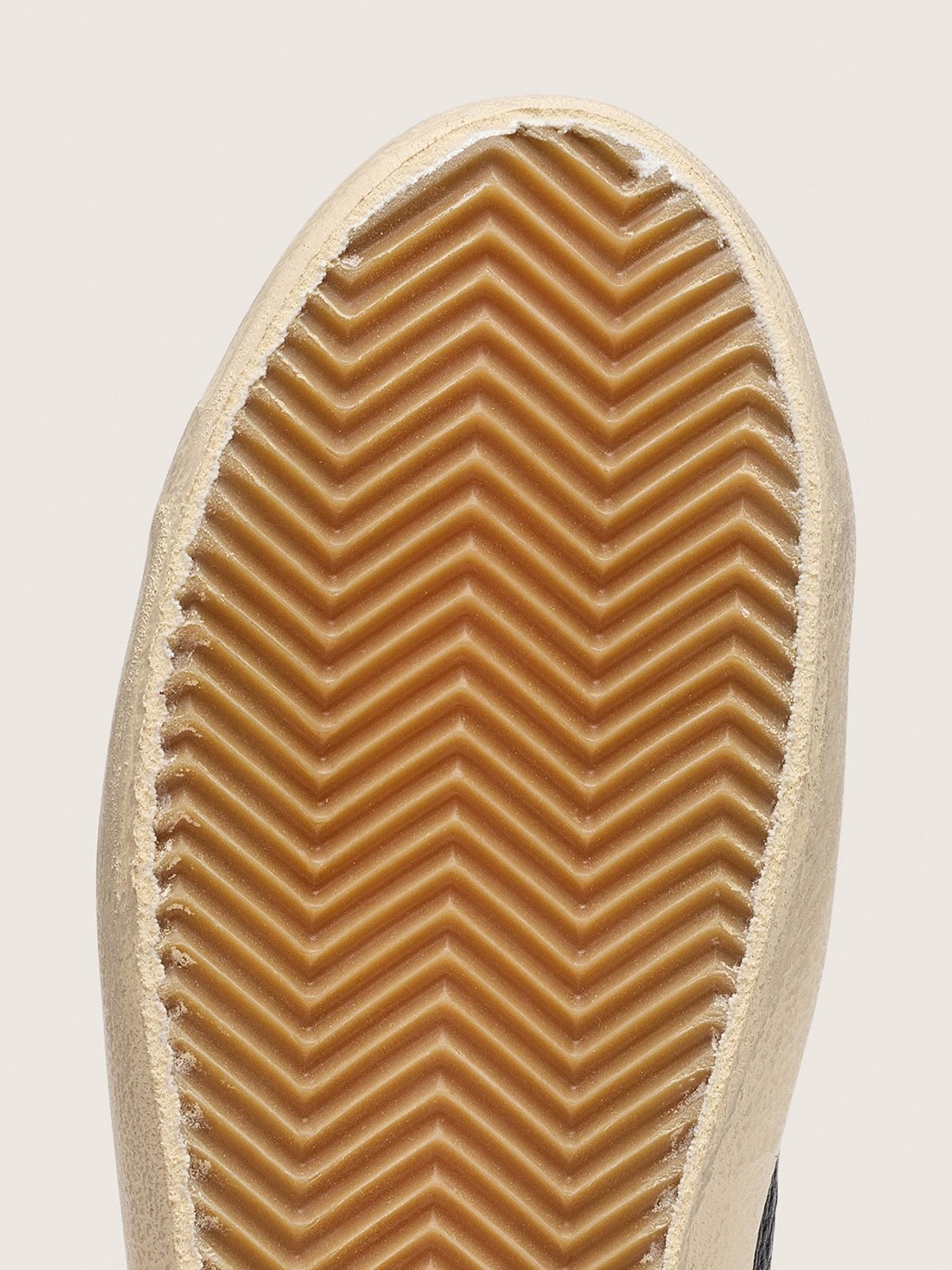 Golden Goose - Super Star en Cuir Marine