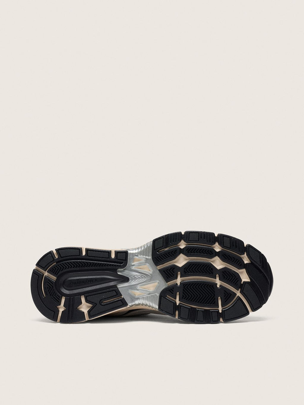 Golden Goose - LightStar en Mesh gris cuir Nappa argenté avec étoile en TPU gris