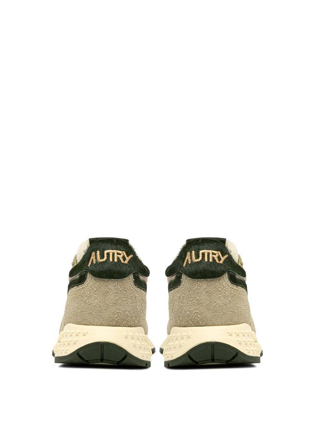 AUTRY - Basket Reelwind SuedeNylon/Pony Sponge/Green