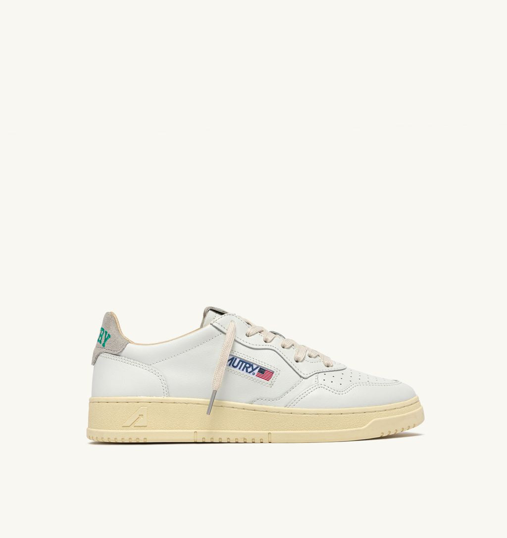 AUTRY - Basket Medalist Low cuir/College White/Nuvole