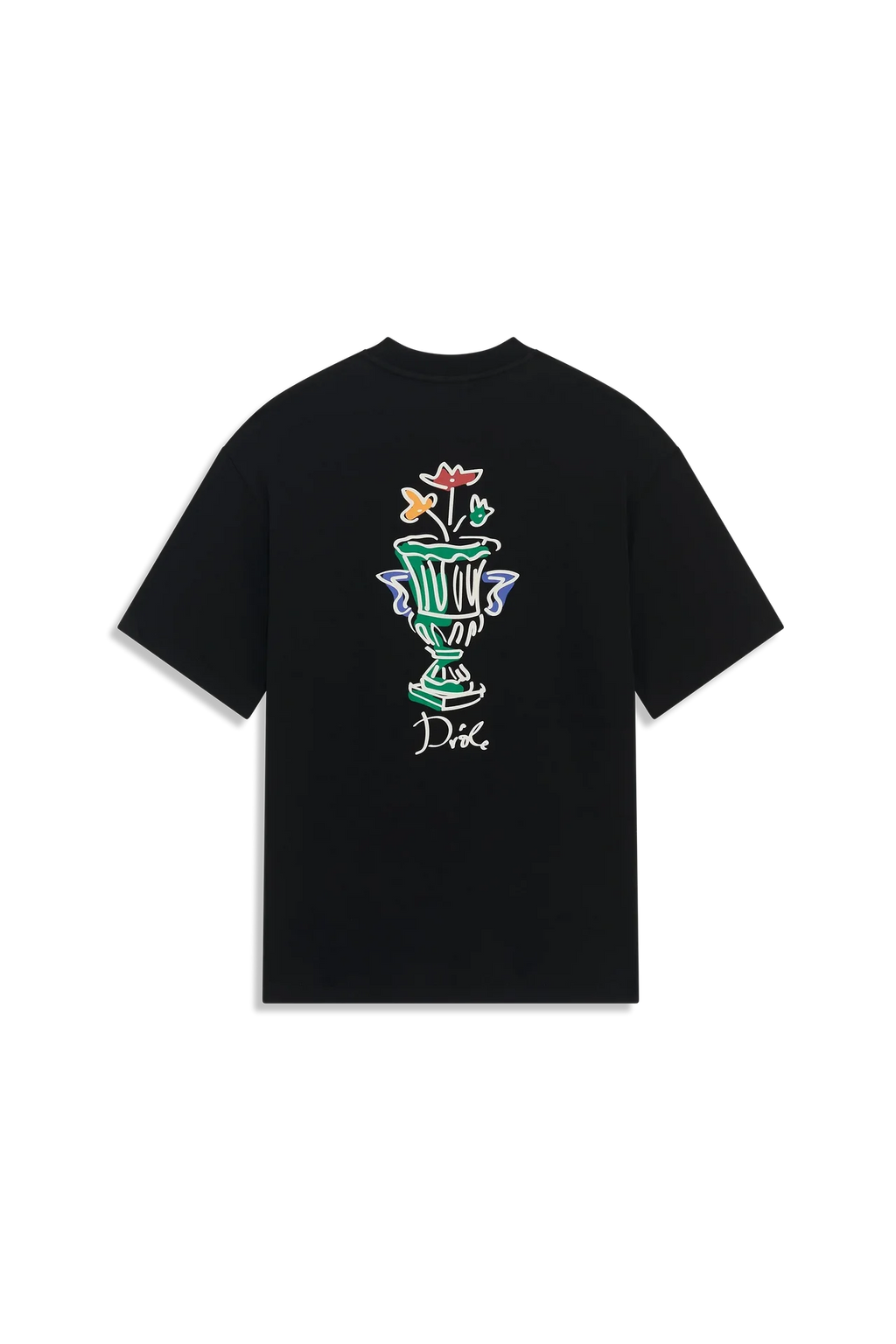 Drôle de Monsieur - Le Tee-Shirt Vase noir
