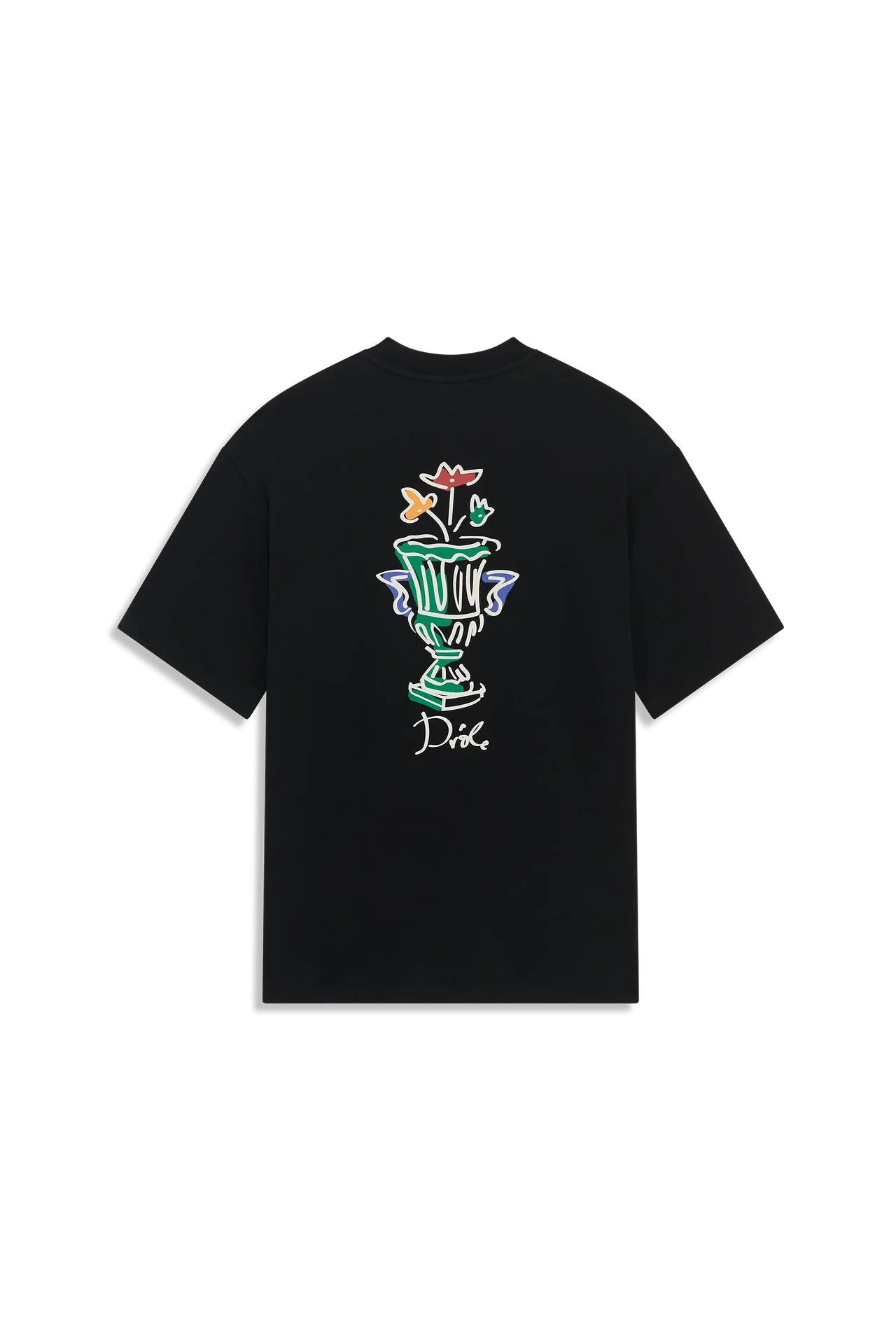 Drôle de Monsieur - Le Tee-Shirt Vase noir