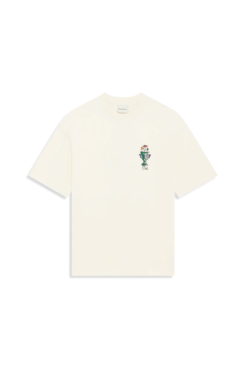 Drôle de Monsieur - Le Tee-Shirt Vase cream