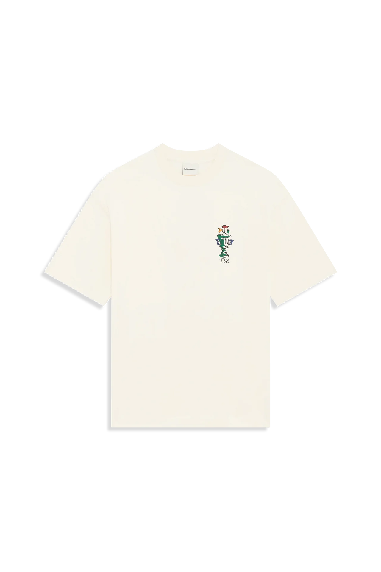 Drôle de Monsieur - Le Tee-Shirt Vase cream
