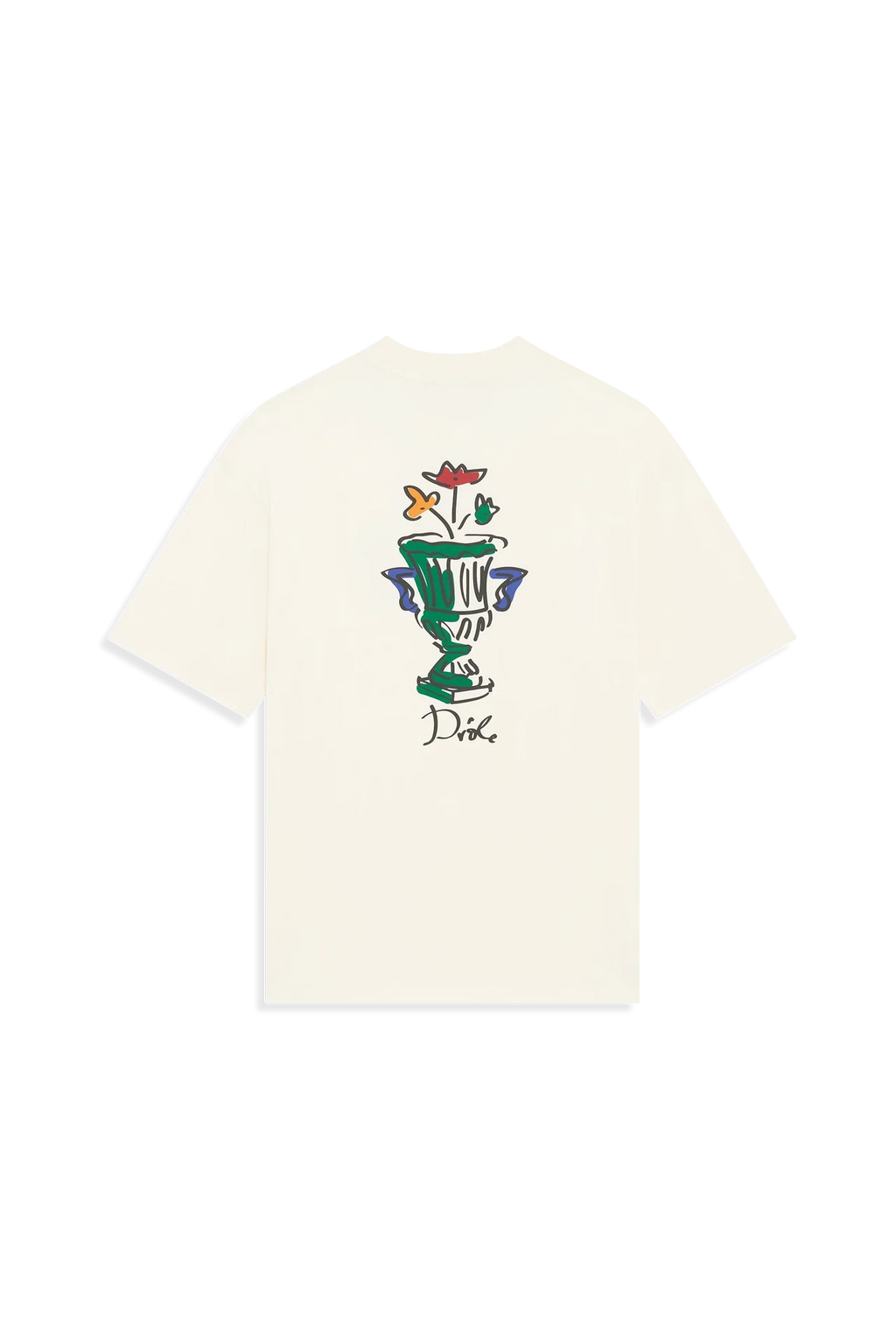 Drôle de Monsieur - Le Tee-Shirt Vase cream