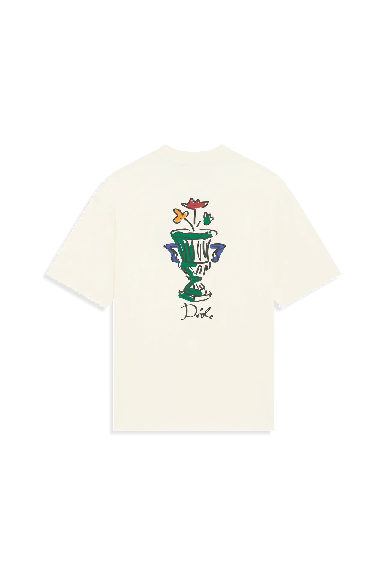 Drôle de Monsieur - Le Tee-Shirt Vase cream