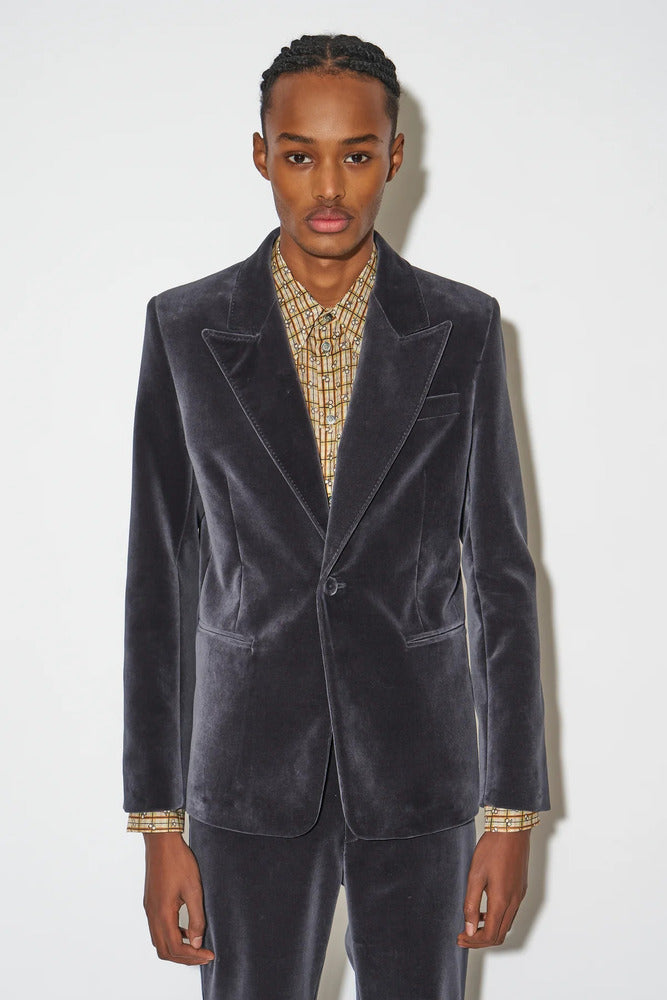 Paul & Joe - Veste Liam en velours lisse