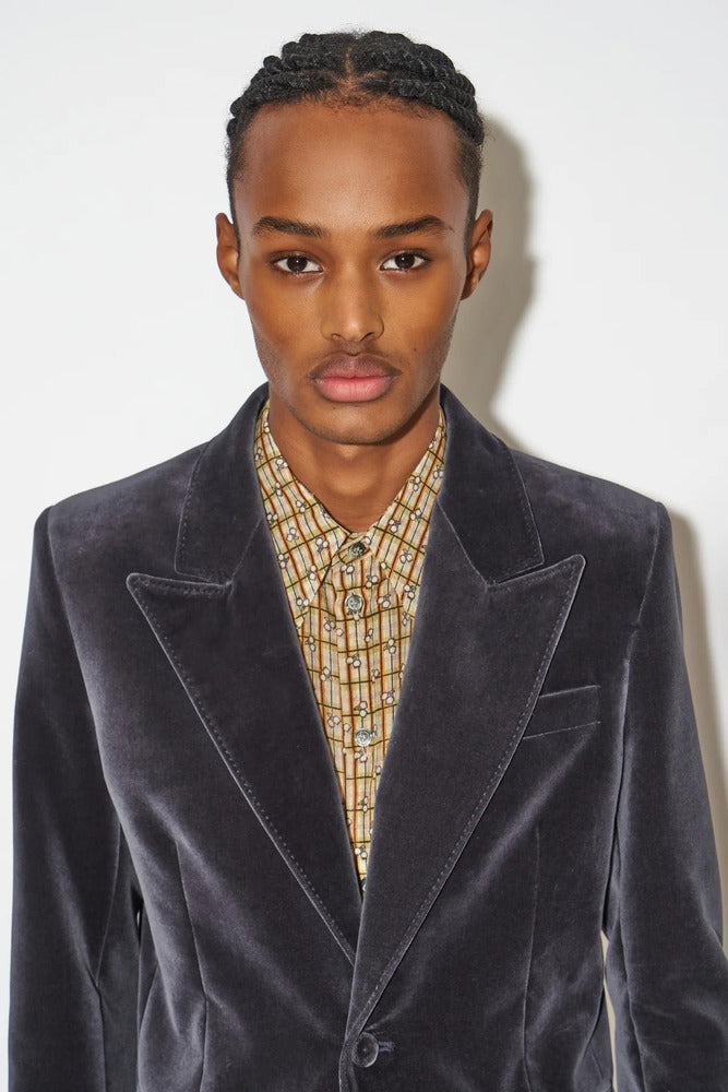 Paul & Joe - Veste Liam en velours lisse