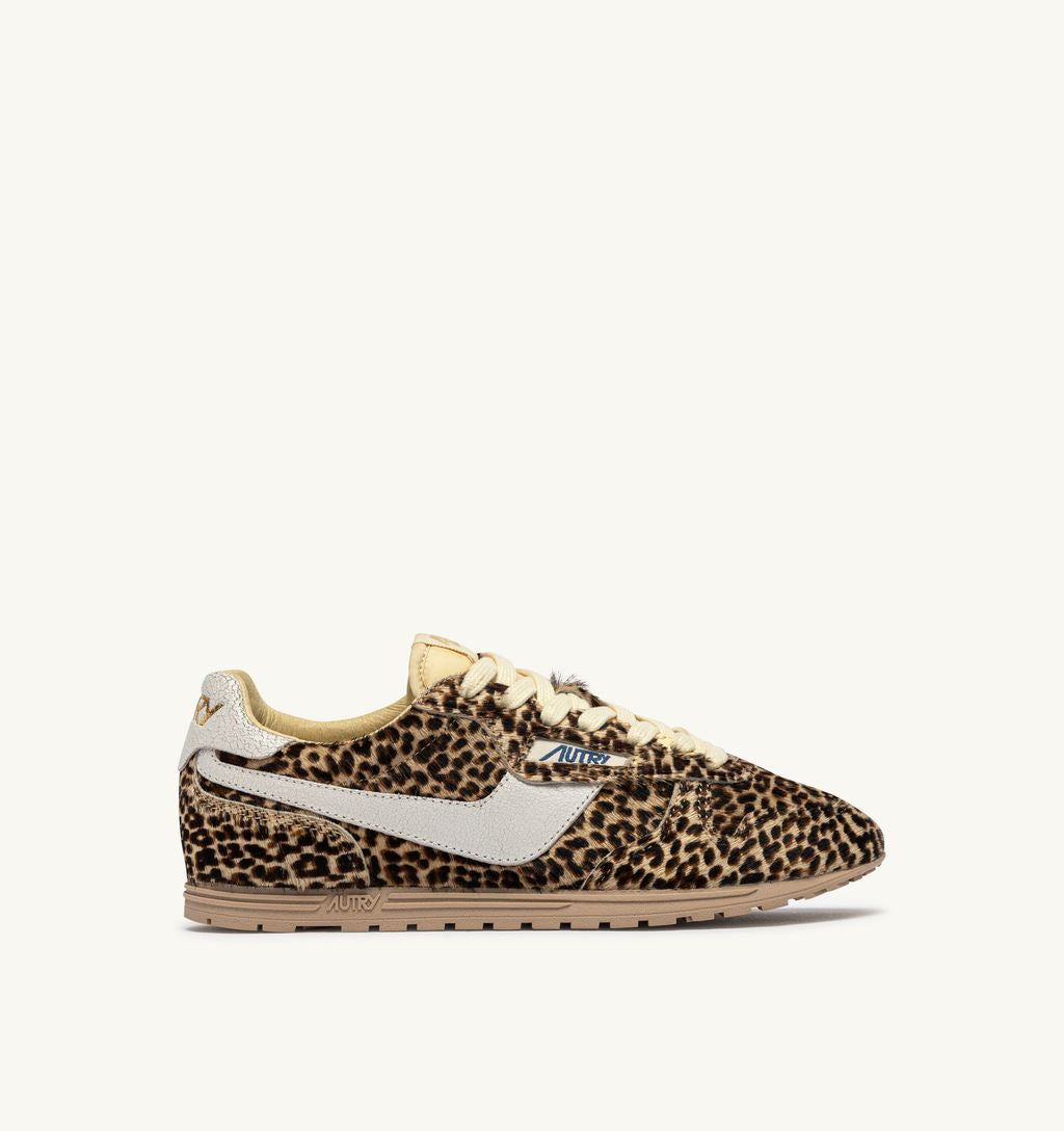 AUTRY - Basket Windspin Low Pony/Crac Leo/White