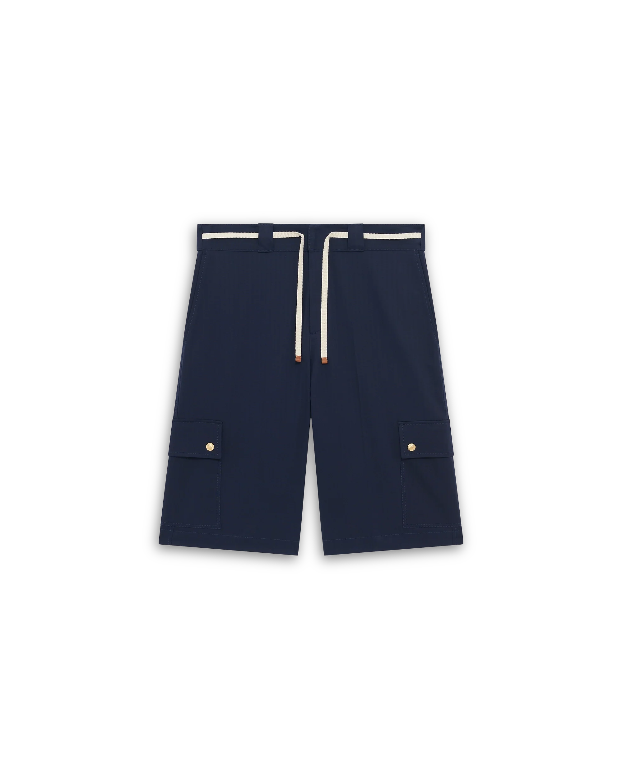 Drôle de Monsieur - Le Short Workwear Chevron Navy