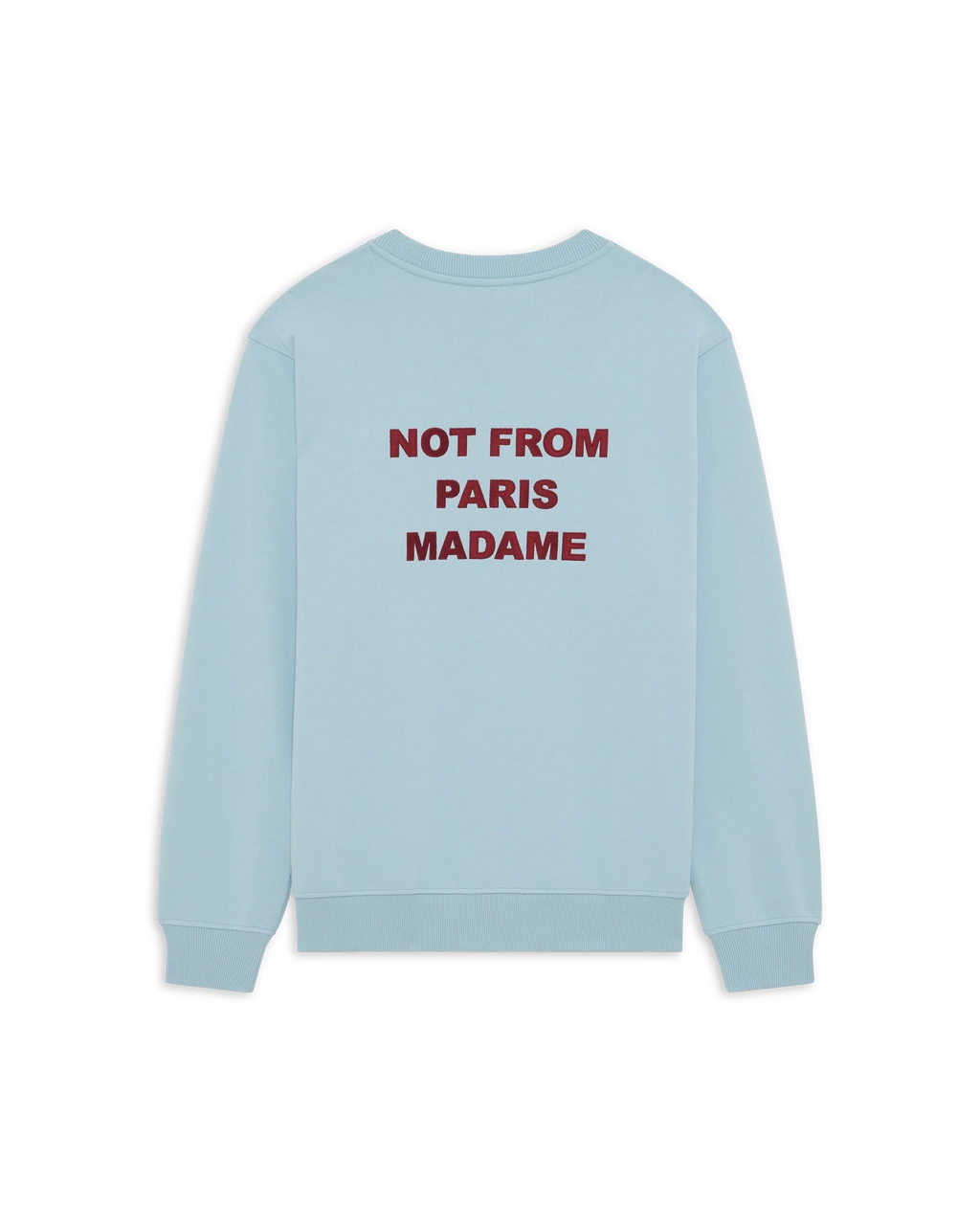 Drôle de Monsieur - Le Sweatshirts Slogan Bleu Clair