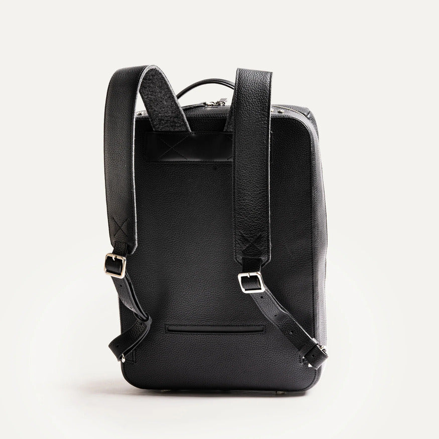 Lundi Paris - Sac à Dos Giani cuir noir