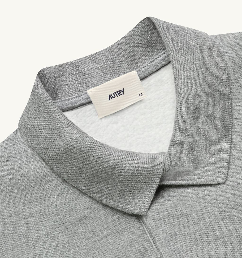 Autry - Sweat Unisex Polo Dark grey Melange