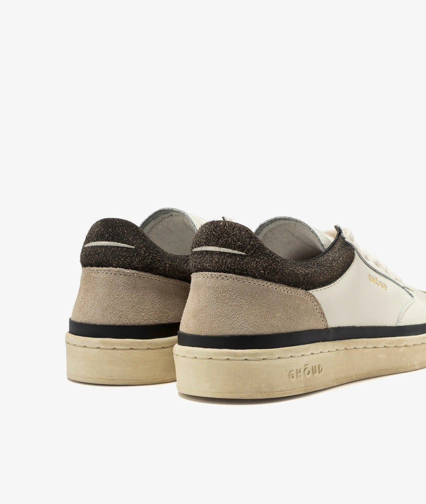 GHOUD - Basket Pads Cracks Guimauve Noir