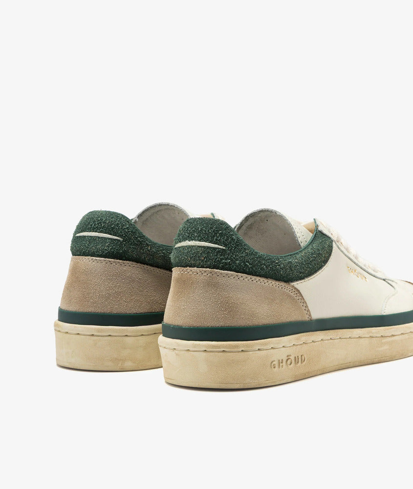 GHOUD - Basket Pads Cracks Guimauve Vert