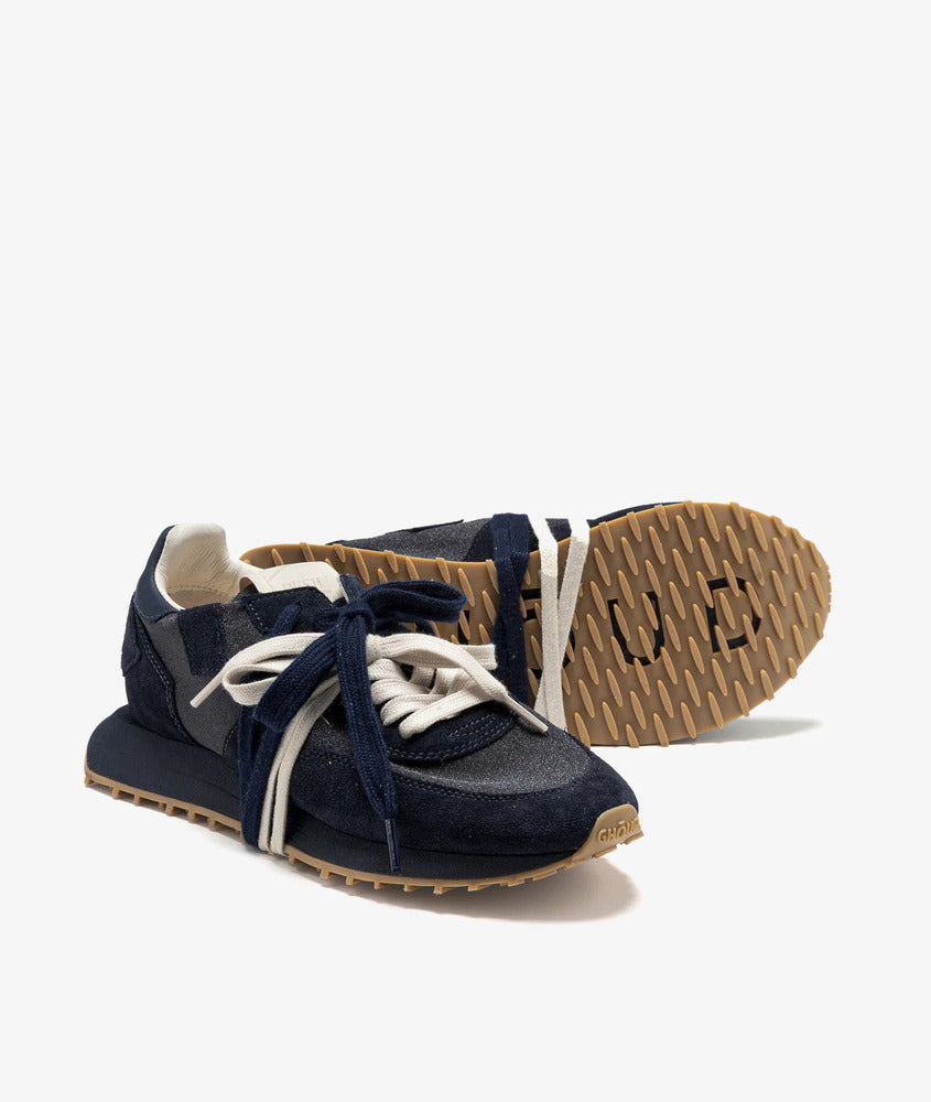 GHOUD - Basket Rush Monoblock Bleu Glitter-in