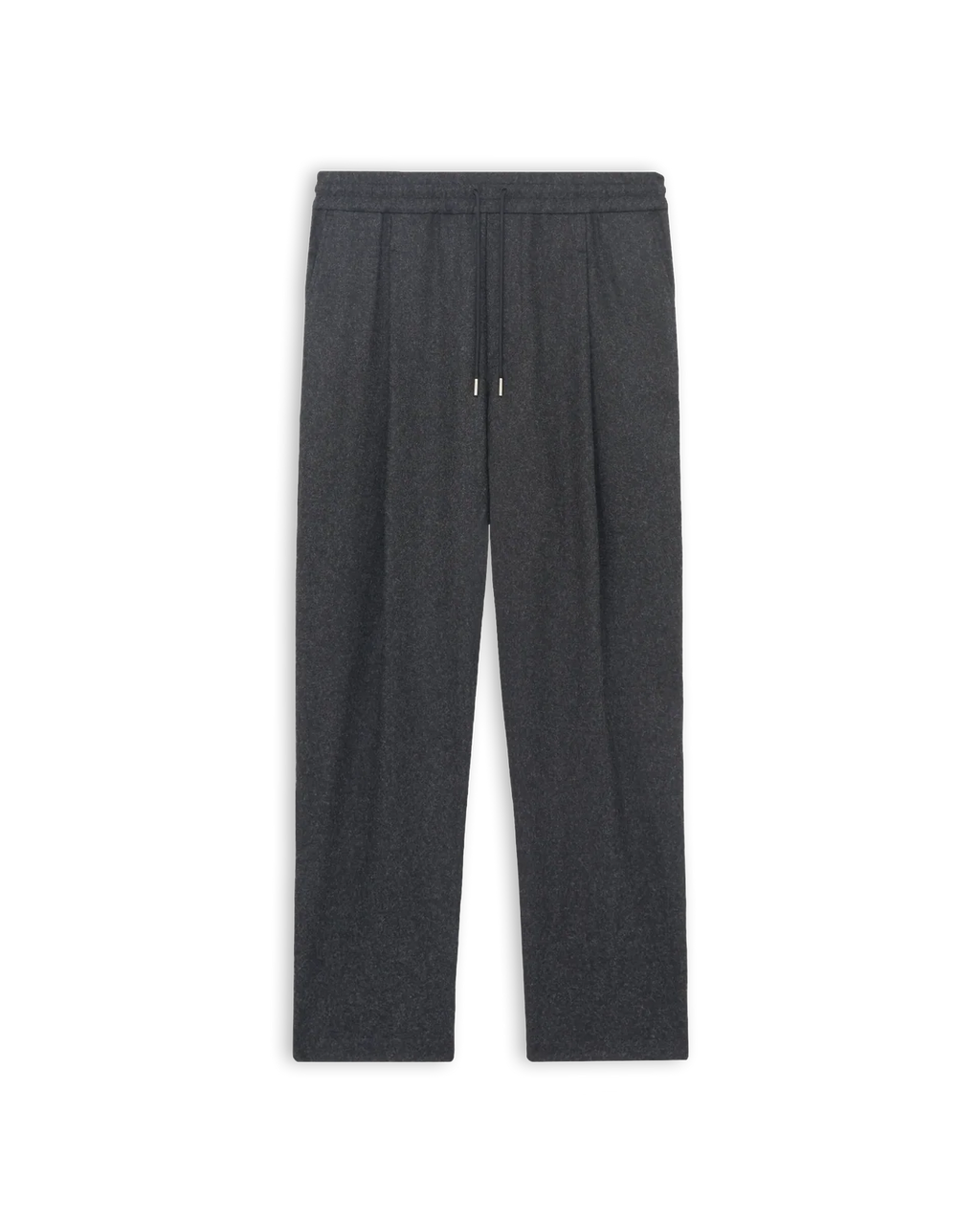 Drôle de Monsieur - Le Pantalon Cropped Flanelle Dark Grey
