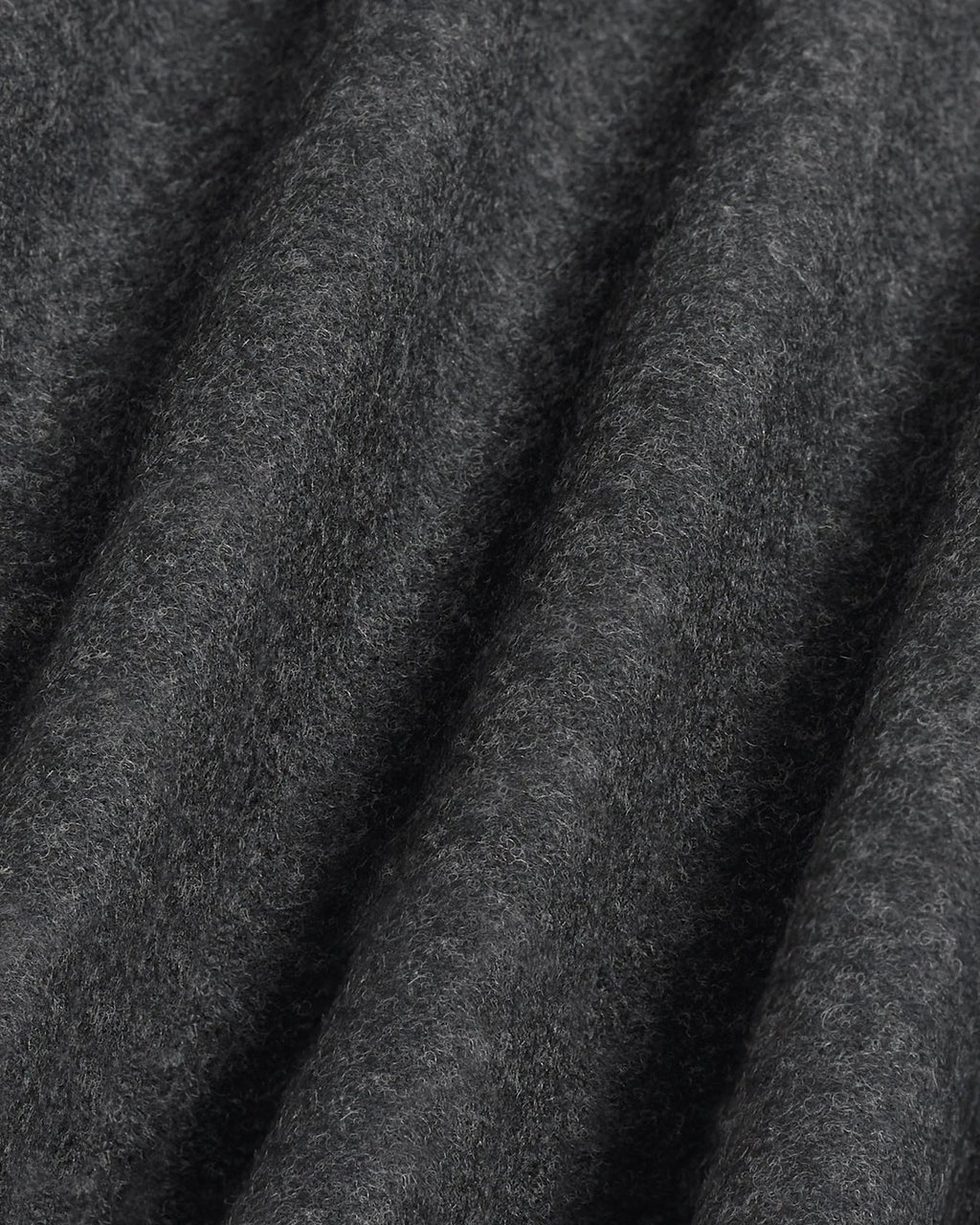 Drôle de Monsieur - Le Pantalon Cropped Flanelle Dark Grey