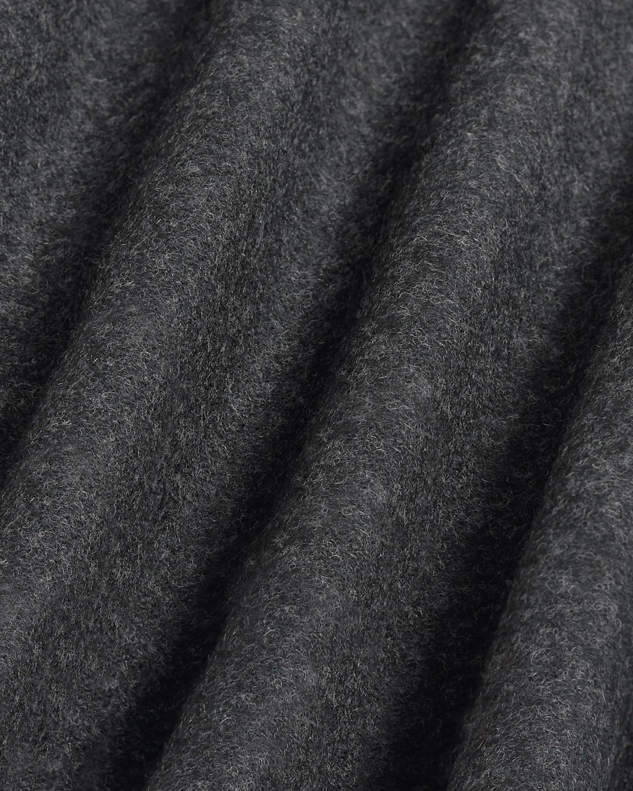 Drôle de Monsieur - Le Pantalon Cropped Flanelle Dark Grey