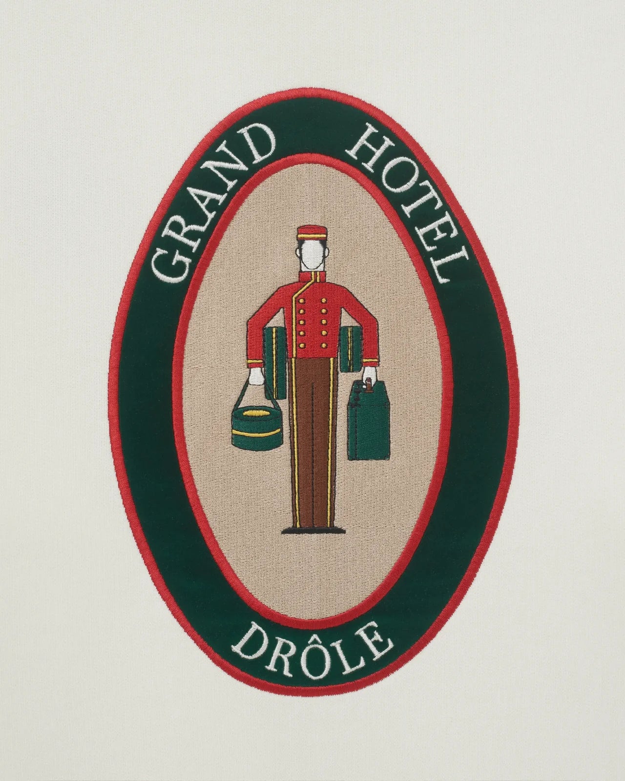 Drôle de Monsieur - Hoodie Groom Blanc cassé