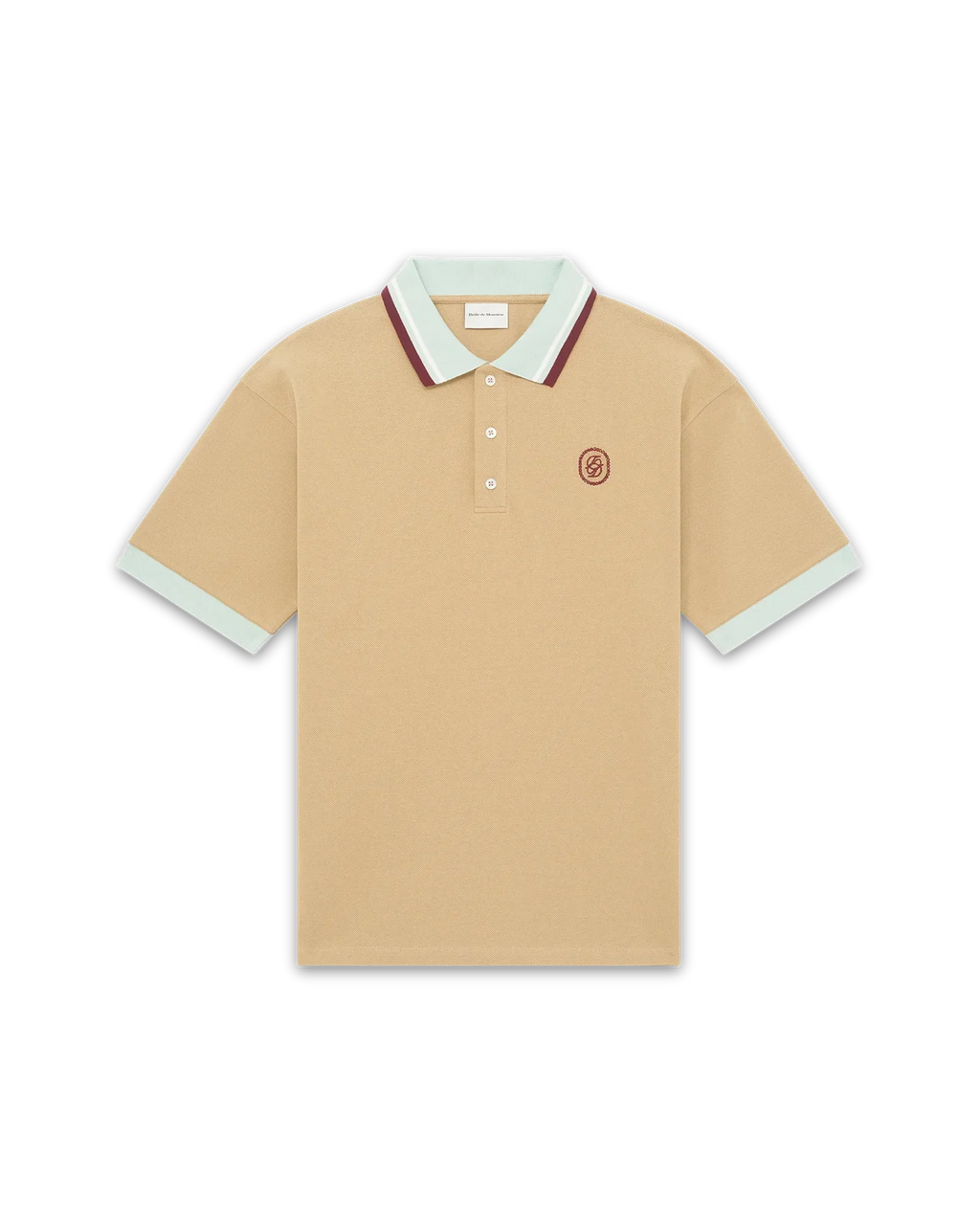 Drôle de Monsieur - Le Polo D Miroir Dark Beige