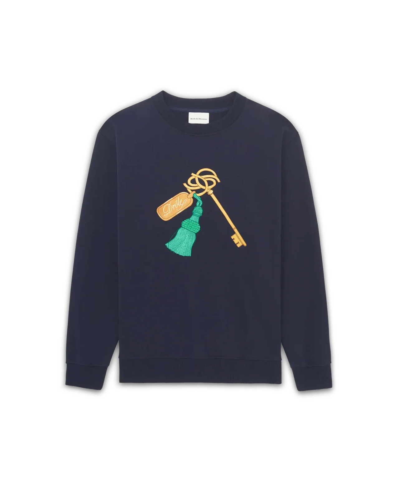 Drôle de Monsieur - LE Sweatshirt Clef Marine
