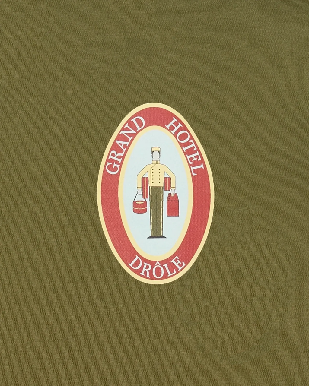 Drôle de Monsieur - Le T-Shirt Groom Light Kaki